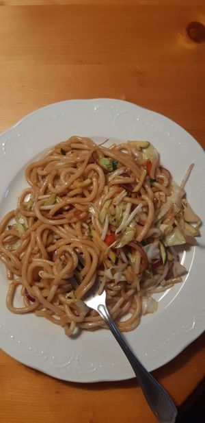 Udon Noodles at Maneki in St Wolfgang Im Salzkammergut