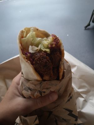 Vegan Dürüm at German Street Food in Medellin