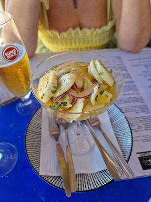 Banana Ceviche at Safari in Portimao