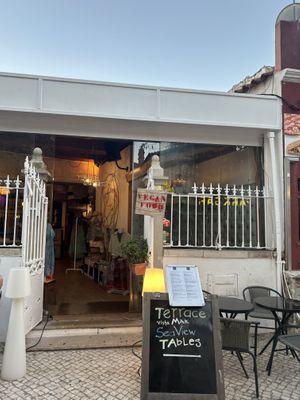 Front (front is a shop, back is the restaurant)  at Safari in Portimao