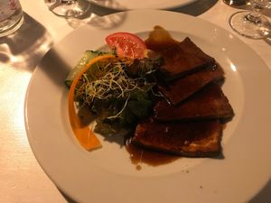 Tofu braseado at Safari in Portimao