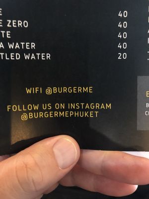 Burger Me in Phuket  at Burger Me at Wilsons in Phuket