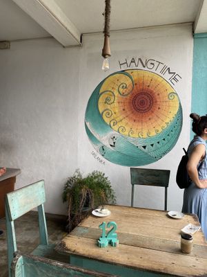 Cute spot  at Hangten Rooftop Restaurant in Weligama