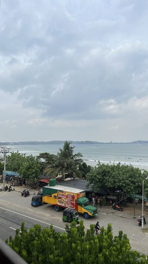 View  at Hangten Rooftop Restaurant in Weligama