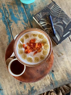 Porridge   at Hangten Rooftop Restaurant in Weligama