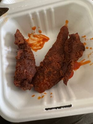 Buffalo “chicken” wings  at The Greener Kitchen in Baltimore