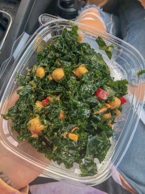 seriously the best kale salad i’ve ever had!! been craving it ever since at The Greener Kitchen in Baltimore
