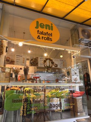   at Jeni Falafel & Rolls in Istanbul
