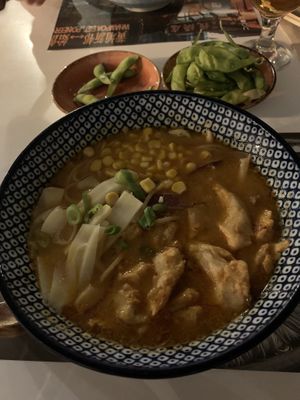 Vegan ramen  at UDON in Lisbon