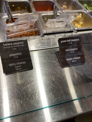 Vegan substitute available   at Blaze Pizza in Little Rock