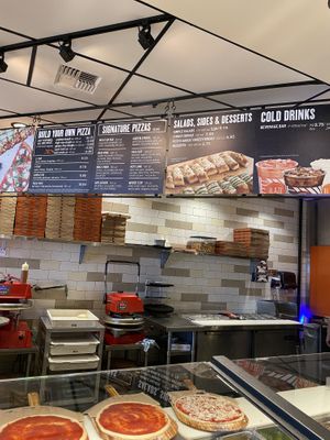 Menu   at Blaze Pizza in Little Rock