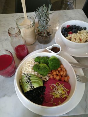 Repas de midi at Superfood & Organic Liquids in Berlin