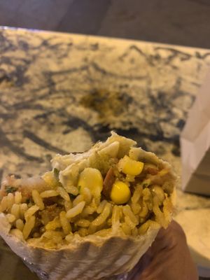 Vegan Burrito - 5.5 euro  at Un Mexicain a Marseille in Marseille