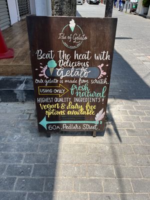   at Isle of Gelato in Galle