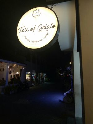 Easy to find at Isle of Gelato in Galle
