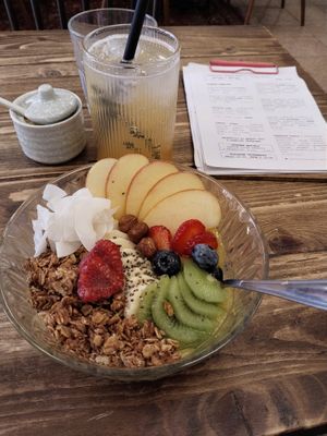 Smoothie Bowl at Panenská Kaviareň in Bratislava