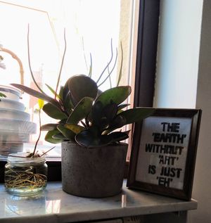 Nice interior at Panenská Kaviareň in Bratislava