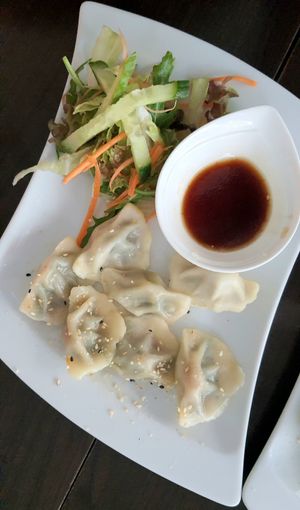Dumplings at Tiger Club in Berlin