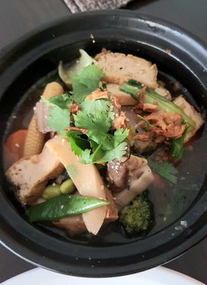 Jackfruit Tofu Pfanne at Tiger Club in Berlin