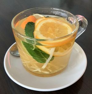 Mint Ginger Tea at Tiger Club in Berlin