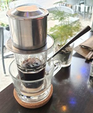 Ca Phe (Vietnamese coffee) at Tiger Club in Berlin