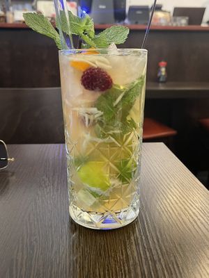Ginger mint lemonade  at Tiger Club in Berlin