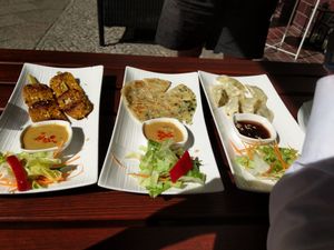 Starters at Tiger Club in Berlin