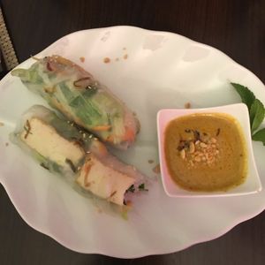 summer rolls at Tiger Club in Berlin