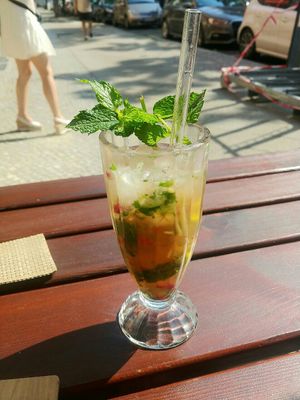 Minze-Ingwer-Limonade! at Tiger Club in Berlin