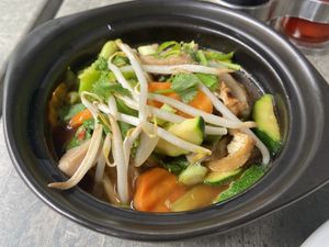 Tofu jackfruit dish   at Tiger Club in Berlin