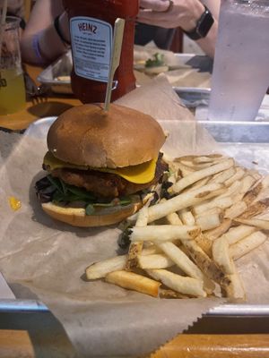 burger!  at House of Blues in Lake Buena Vista