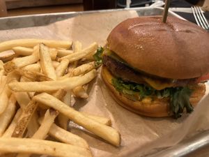 Vegan As-Is Burger   at House of Blues in Lake Buena Vista
