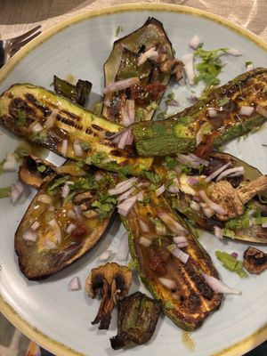 Grilled vegetables   at Restaurant Chi - To Sik in Folegandros
