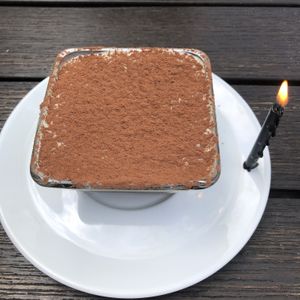 Tiramisu   at Pura Vita in West Hollywood