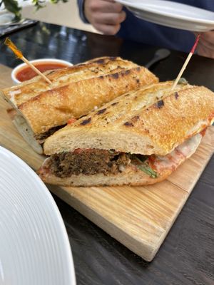 Meatball Sub at Pura Vita in West Hollywood
