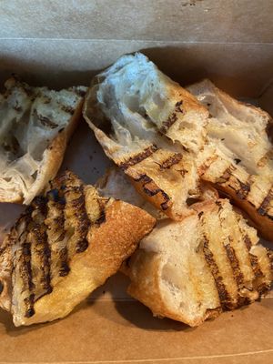 Baked ricotta at Pura Vita in West Hollywood