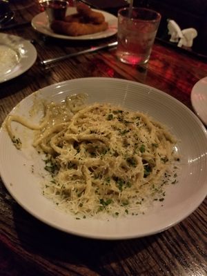 Spaghetti at Pura Vita in West Hollywood