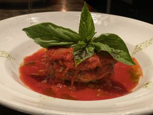 Lasagna Pura at Pura Vita in West Hollywood