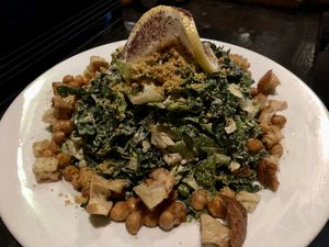 Cesar salad at Pura Vita in West Hollywood