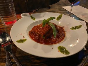 Lasagna 🤤🤤🤤  at Pura Vita in West Hollywood