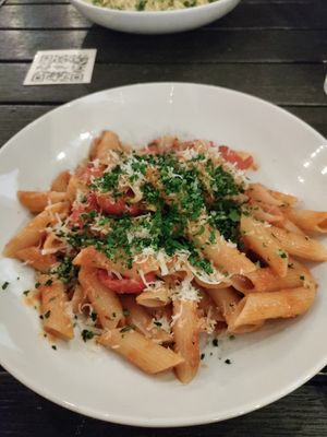 Penne at Pura Vita in West Hollywood