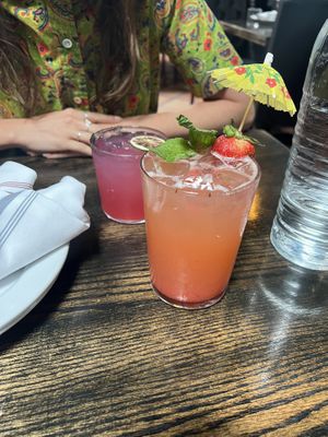 Great cocktails  at Pura Vita in West Hollywood