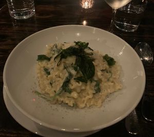 Mafaldine Agli Spinaci (temporary dish). Best pasta Alfredo I’ve had    at Pura Vita in West Hollywood