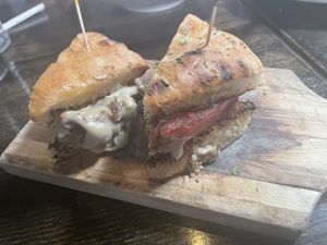 Sandwich  at Pura Vita in West Hollywood