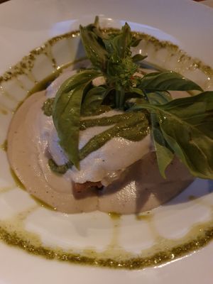 Black magic lasagne at Pura Vita in West Hollywood