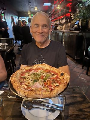 Pizza   at Pura Vita in West Hollywood