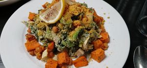 Ceasar Salad at Pura Vita in West Hollywood