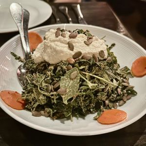 Pura Vita salad  at Pura Vita in West Hollywood