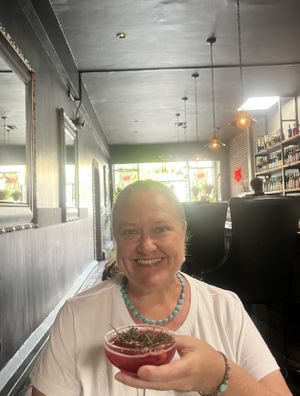   at Pura Vita in West Hollywood