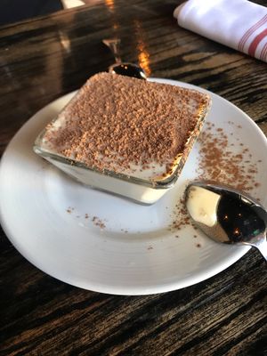Tiramisu at Pura Vita in West Hollywood